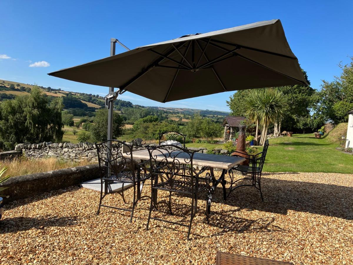 לינה וארוחת בוקר קורוון Hares Hideaway At Coed Moelfa מראה חיצוני תמונה