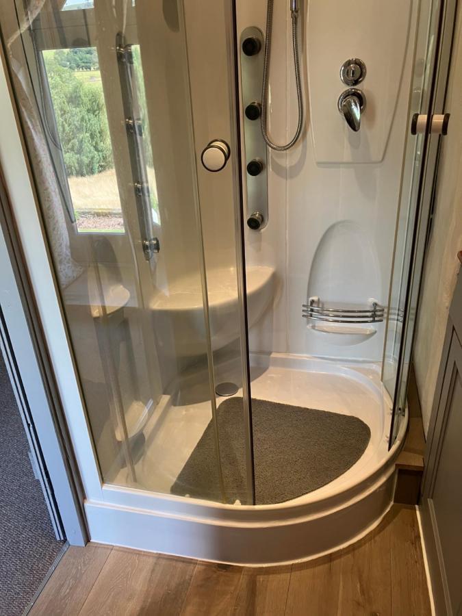 לינה וארוחת בוקר קורוון Hares Hideaway At Coed Moelfa מראה חיצוני תמונה