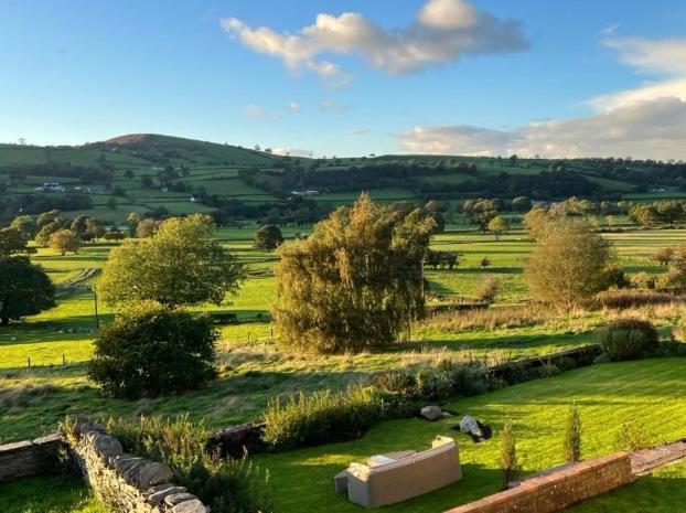 לינה וארוחת בוקר קורוון Hares Hideaway At Coed Moelfa מראה חיצוני תמונה